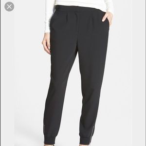 Trouvé - Black Zip Track Pants