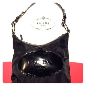 SALE!!!!PRADA Logo Hobo Purse