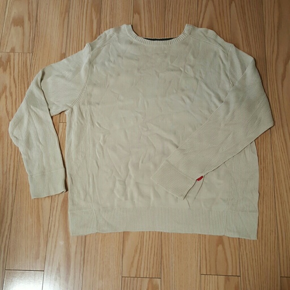SOLD XL Khaki all Cotton Sweater Levi's