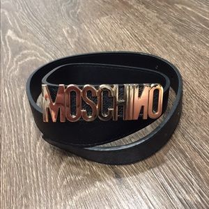 Moschino belt sz m black