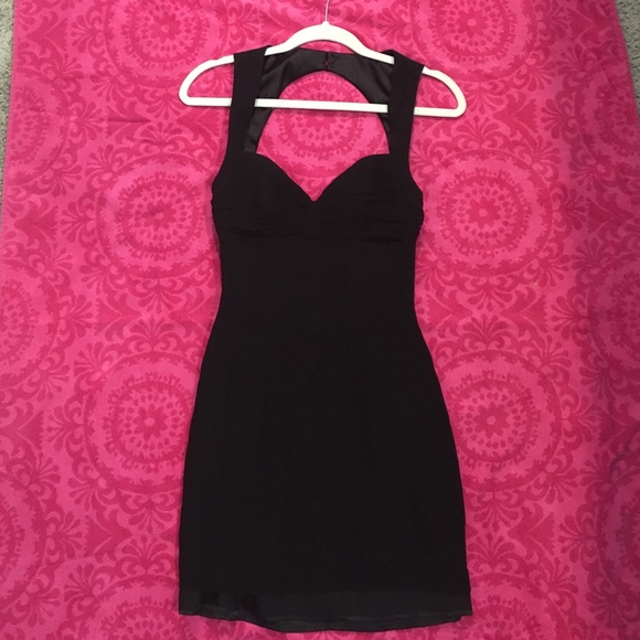 Bebe black dress