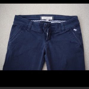 Abercrombie & Fitch Pants - Abercrombie & Fitch "Stretch" navy blue pants Abercrombie & Fitch Pants - Abercrombie & Fitch "Stretch" navy blue pants