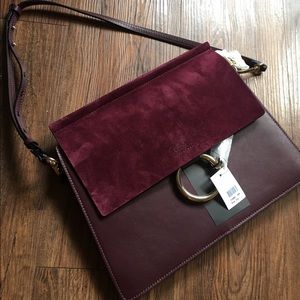 Chloe Bags - Chloe medium Faye shoulder bag DARK PURPLE Chloe Bags - Chloe medium Faye shoulder bag DARK PURPLE