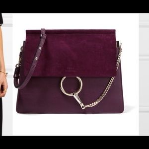Chloe Bags - Chloe medium Faye shoulder bag DARK PURPLE Chloe Bags - Chloe medium Faye shoulder bag DARK PURPLE
