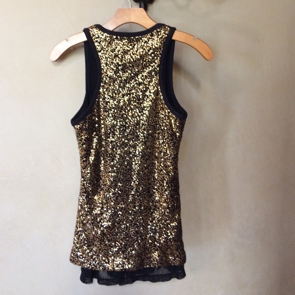 Robert Rodriguez gold sequence top size small - Picture 17 of 17