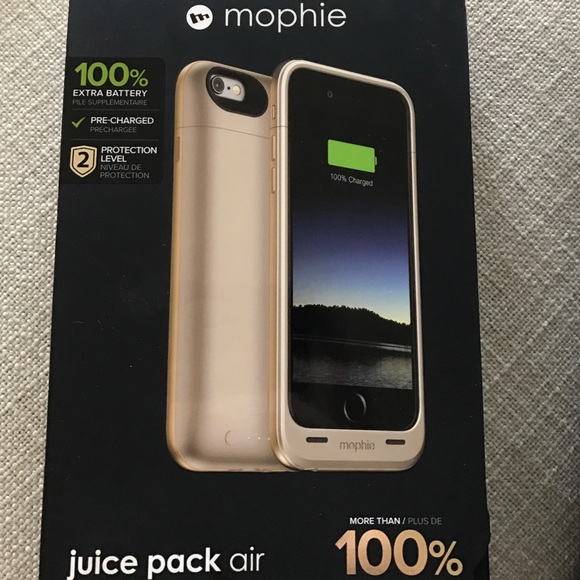 Gold iPhone charging case