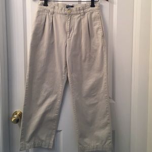 Polo by Ralph Lauren boys khaki chino pants.