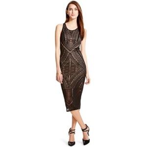 NWOT✨burnout Aztec print dress