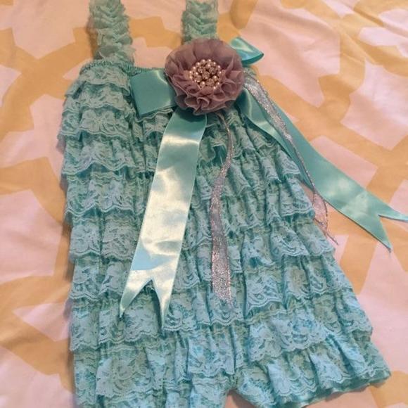 Tiffany & Co. Themed Romper 12-24 months