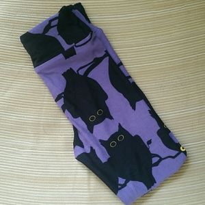LuLaRoe Child S/M Owl Leggings
