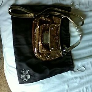 Authentic Coach Sequin Purse