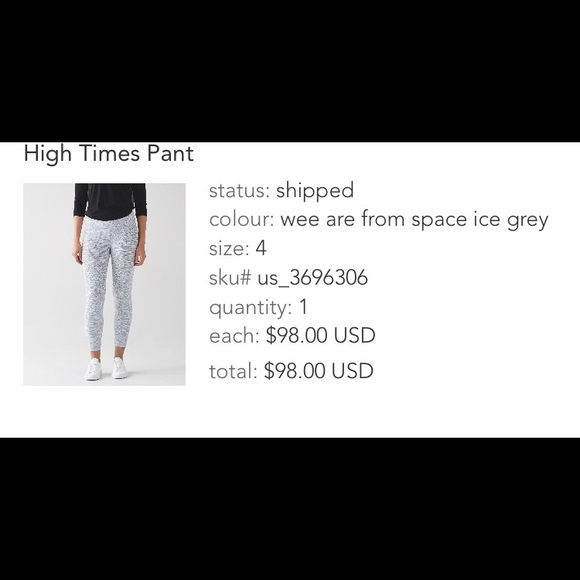 Lu lu lemon high times pant