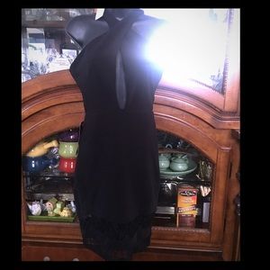 Bebe black dress