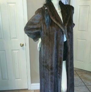 SAGA mink coat