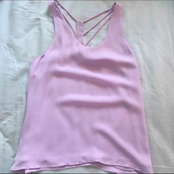 NWOT Parker Ginger Strappy Silk Top - Picture 3 of 5