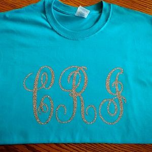 Custom monogrammed initial name hoodie vine