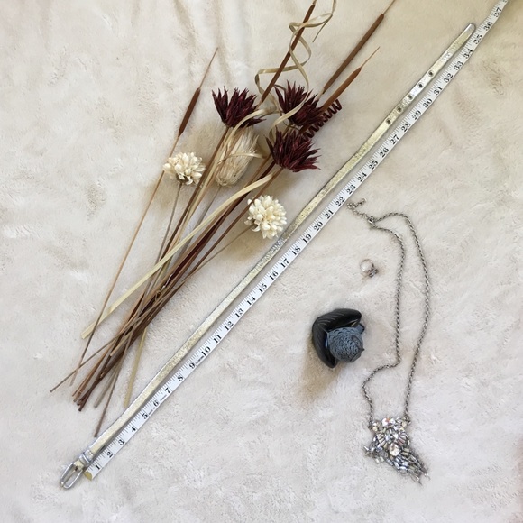 J. Crew Accessories J Crew Silver Leather Belt Poshmark