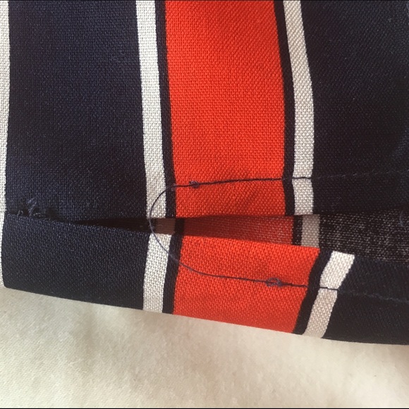 J. Crew Gondola stripe silk tee top - Picture 3 of 5