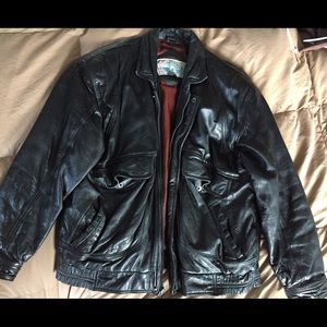 Vintage Men's Genuine Leather Jacket