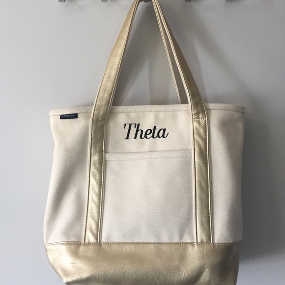 Kappa Alpha Theta Land's End canvas bag