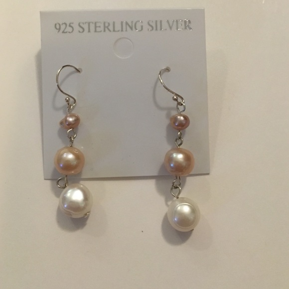 Pearl earrings