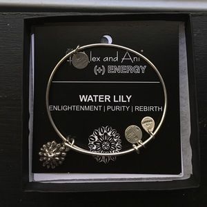 alex and ani water lily bracelet