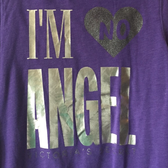 Victoria's Secret "I'm no angel" zip up hoodie