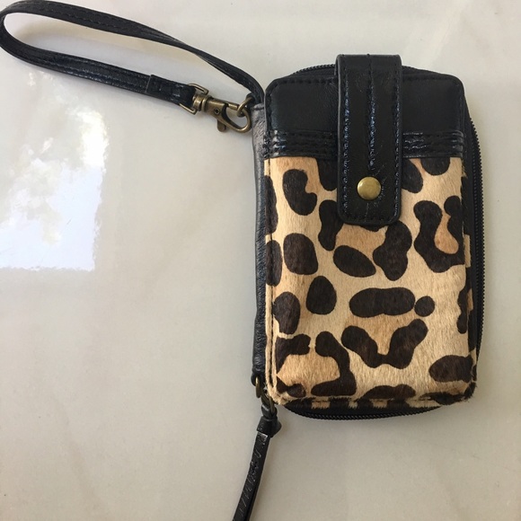 clarks leopard print bag