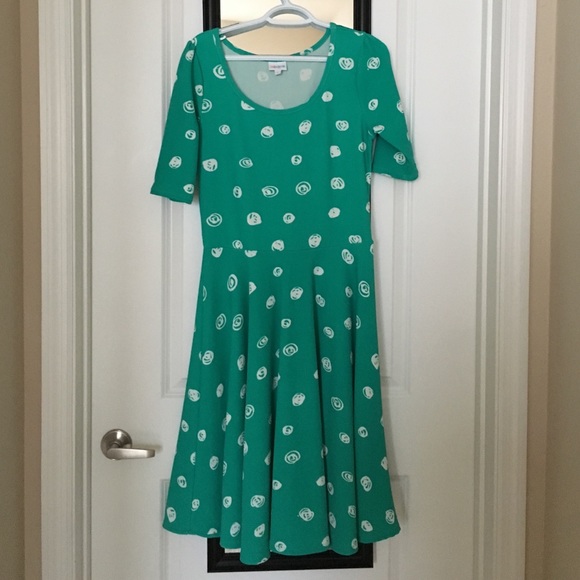 LuLaRoe Nicole dress (L)