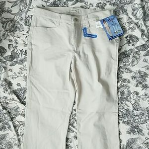 Slimming Basic khaki work pants uniform NWT