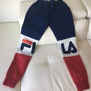 Men's medium Fila neoprene sweatpants