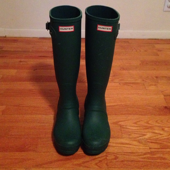 Hunter rain boots