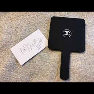 Mini Chanel hand mirror