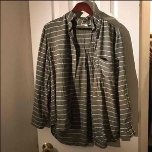 beachlunchlounge Striped button shirt