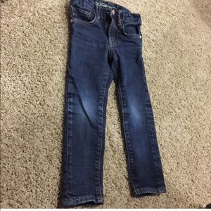 Gap jeans and SpiderMan outfit!