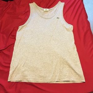 Lacoste slim fit tank top