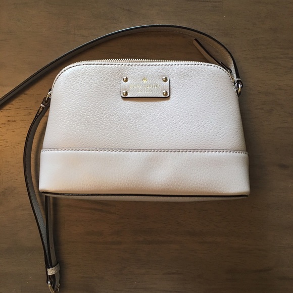 White Kate Spade Cross Body