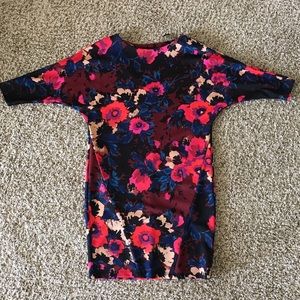 Donna Morgan Floral Jersey Dress