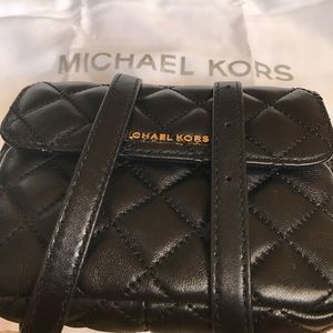 Black MK Belt Bag For $70. Purchased For $158.00