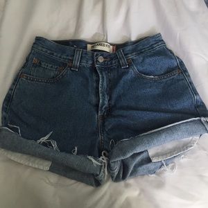Levi High Waisted Shorts