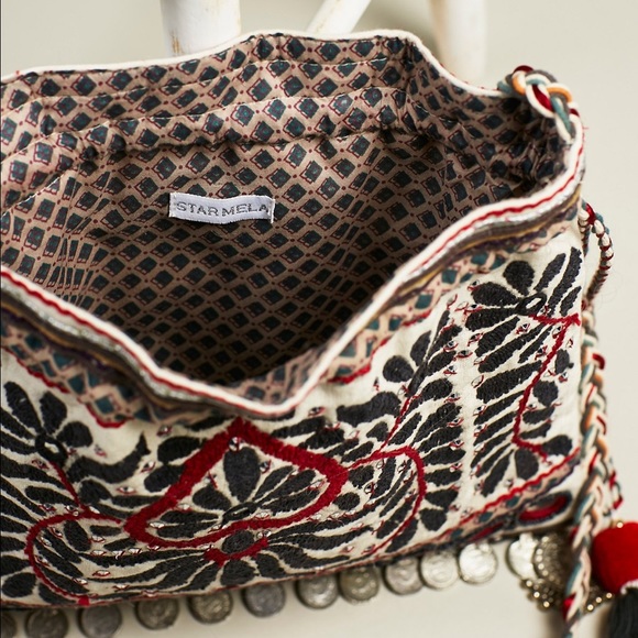 Free People Minta Embroidered Pouch Cross Body Bag - Picture 4 of 4