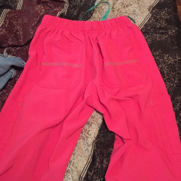 Pink carhartt new scrub pants
