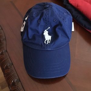 Blue kids Polo Hat