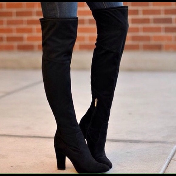 Sarena Ivanka Trump Over the Knee Thigh High Boots