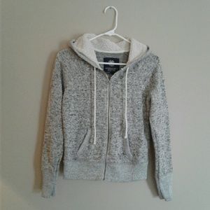 American Eagle Hooded Zip Sweater