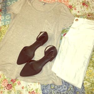 size 7, classy flats from loft