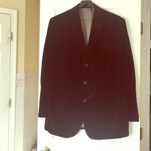 Velvet men's blazer