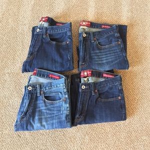 Boys Lucky Jeans 30x30 lot of four.