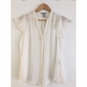 H&M white blouse