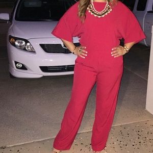 Red jumpsuits from New York and Company